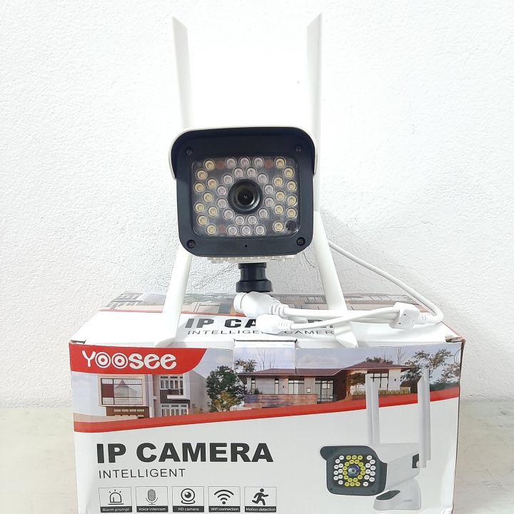 Camera Wifi Yoosee Ngoài Trời 20 Led 4 Râu Thân Xoay Full Hd 1080P