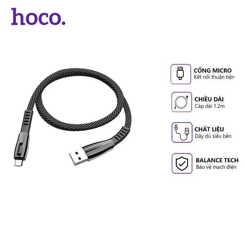 Cáp Sạc Hoco U70 Micro Usb