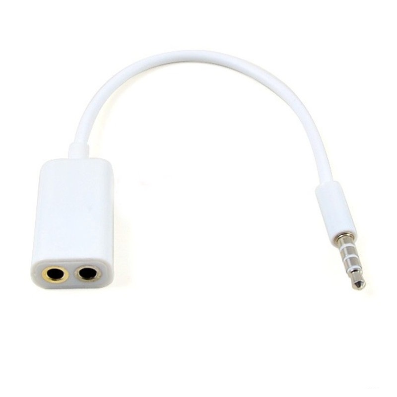 Cáp Chia Cổng Tai Nghe, Loa 3.5Mm Từ 1 Ra 2 Cao Cấp
