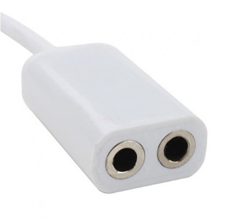 Cáp Chia Cổng Tai Nghe, Loa 3.5Mm Từ 1 Ra 2 Cao Cấp
