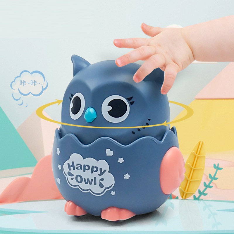 Đồ Chơi Chim Cú Chạy Happy Owl 8x6x7cm