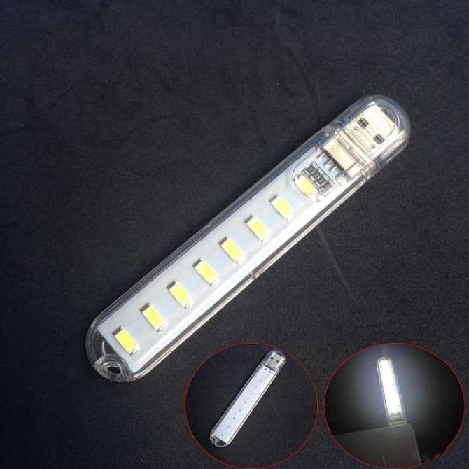 Đèn Led 8 Bóng Siêu Sáng Cắm Cổng Usb Cao Cấp Đèn Led 8 Bóng Siêu Sáng Cắm Cổng Usb Cao Cấp