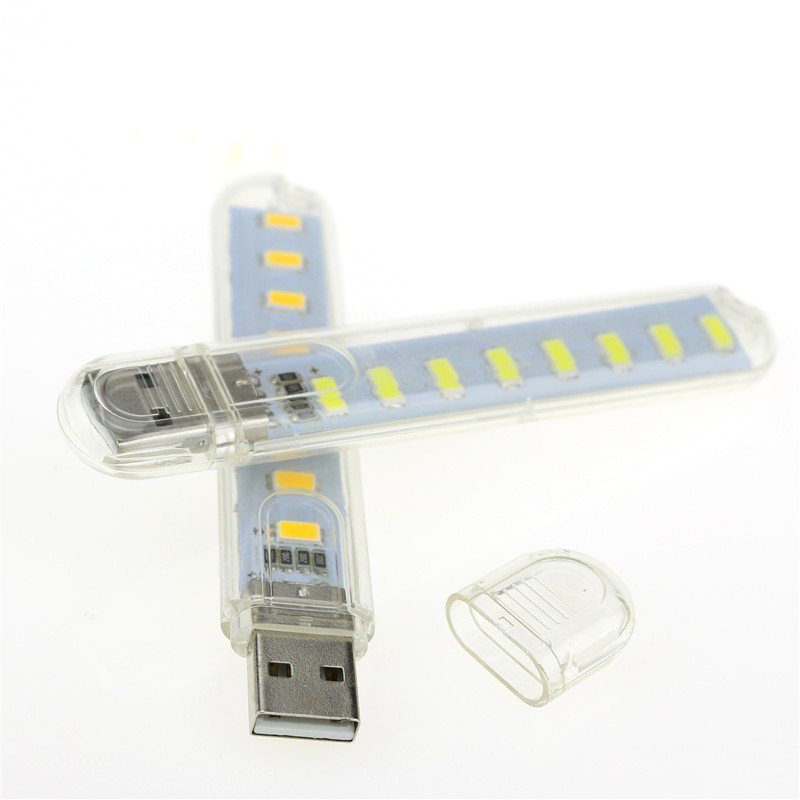 Đèn Led 8 Bóng Siêu Sáng Cắm Cổng Usb Cao Cấp Đèn Led 8 Bóng Siêu Sáng Cắm Cổng Usb Cao Cấp