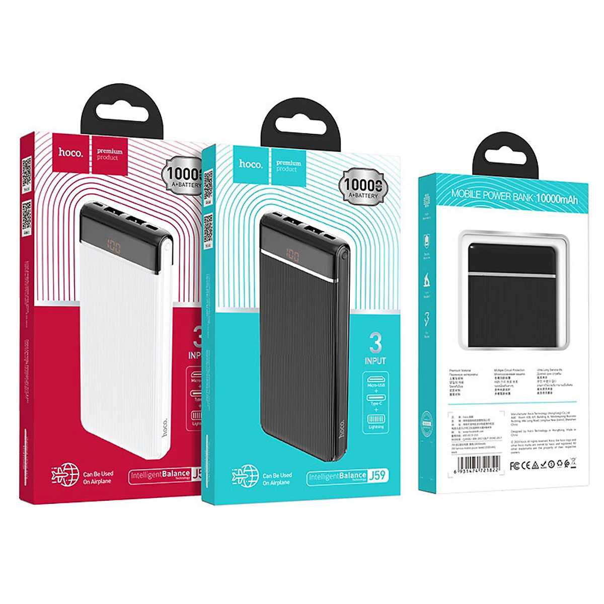Pin Sạc Dự Phòng Hoco J59 10000Mah
