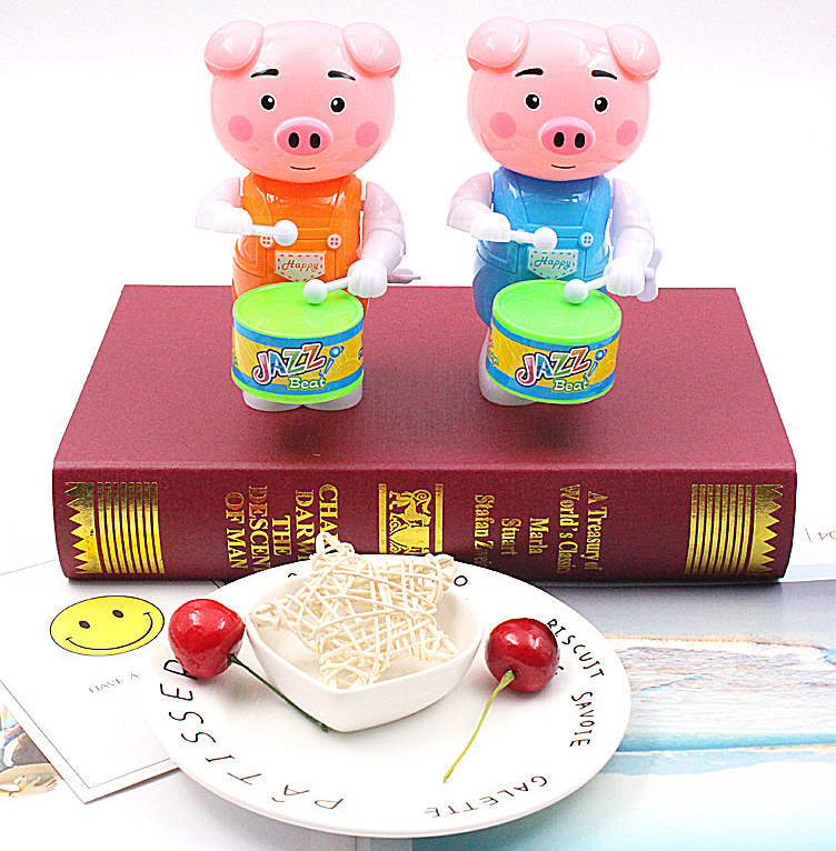 Đồ Chơi Trống Hình Mèo Và Heo Cho Bé Đồ Chơi Trống Hình Mèo Và Heo Cho Bé
