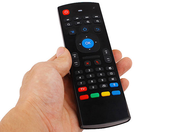 Chuột Bay Kiêm Bàn Phím Không Dây Và Remote Thông Minh Air Mouse Km800 (MX3) Cao Cấp