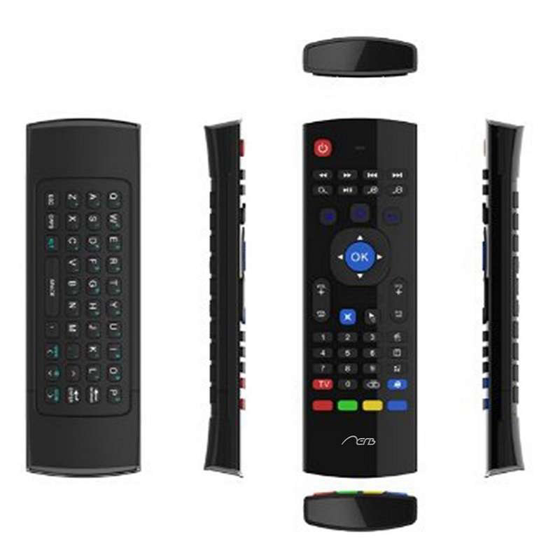 Chuột Bay Kiêm Bàn Phím Không Dây Và Remote Thông Minh Air Mouse Km800 (MX3) Cao Cấp