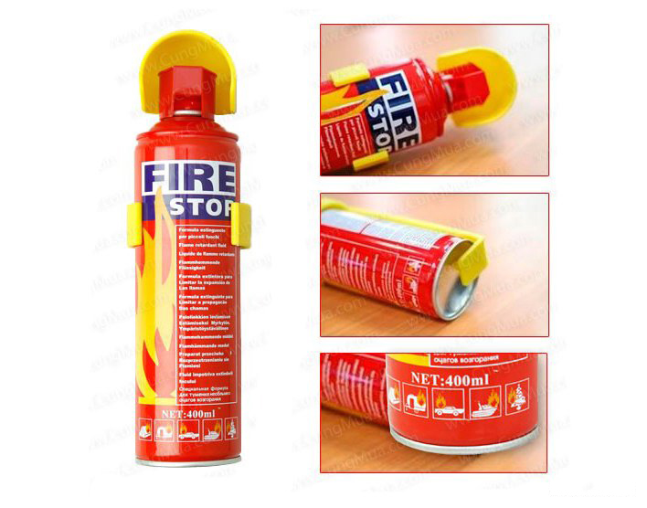 Bình Chữa Cháy Mini Firestop  Cho Xe Hơi 500ml Tiện Dụng