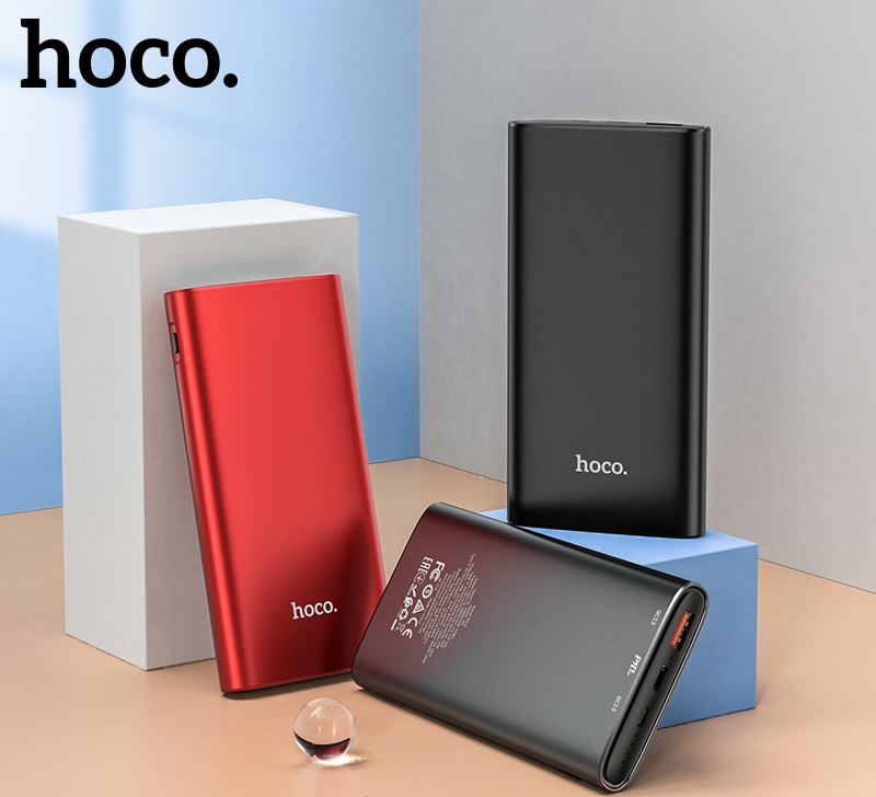 Pin Sạc Dự Phòng Hoco J83 10000Mah Pd 20W +Qc 3.0 ,vỏ Kim Loại