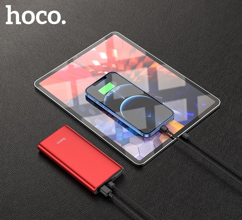 Pin Sạc Dự Phòng Hoco J83 10000Mah Pd 20W +Qc 3.0 ,vỏ Kim Loại