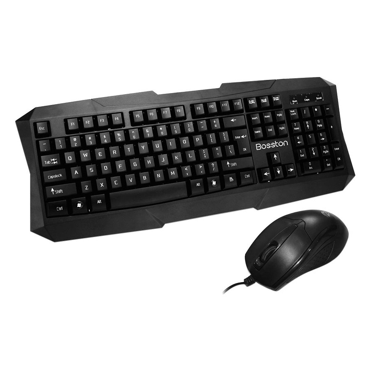Bộ Chuột Và Bàn Phím Có Dây BOSSTON S6600 Bộ Chuột Và Bàn Phím Có Dây BOSSTON S6600