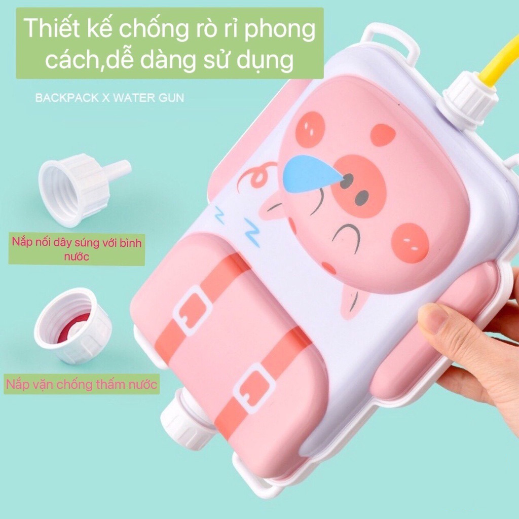 Balo Súng Bắn Nước Happy Summer Nhiều Hình Cho Bé Balo Súng Bắn Nước Happy Summer Nhiều Hình Cho Bé