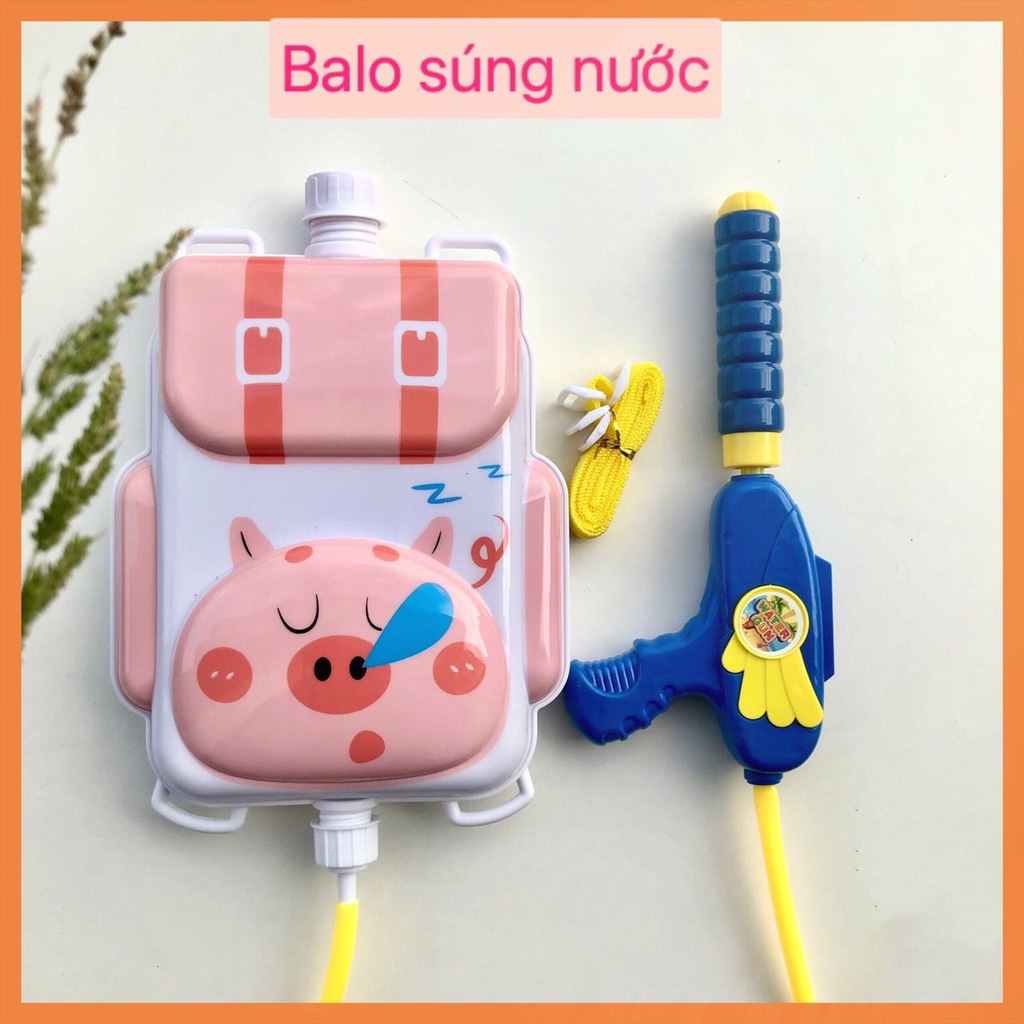 Balo Súng Bắn Nước Happy Summer Nhiều Hình Cho Bé Balo Súng Bắn Nước Happy Summer Nhiều Hình Cho Bé