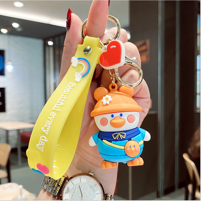 Móc Khoá Hình Vịt Dễ Thương Móc Khoá Hình Vịt Dễ Thương