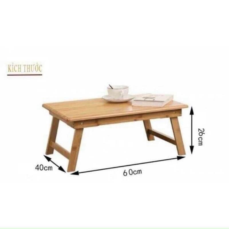 Bàn Gỗ Thông Xếp Đa Năng Size 60X40X26Cm
