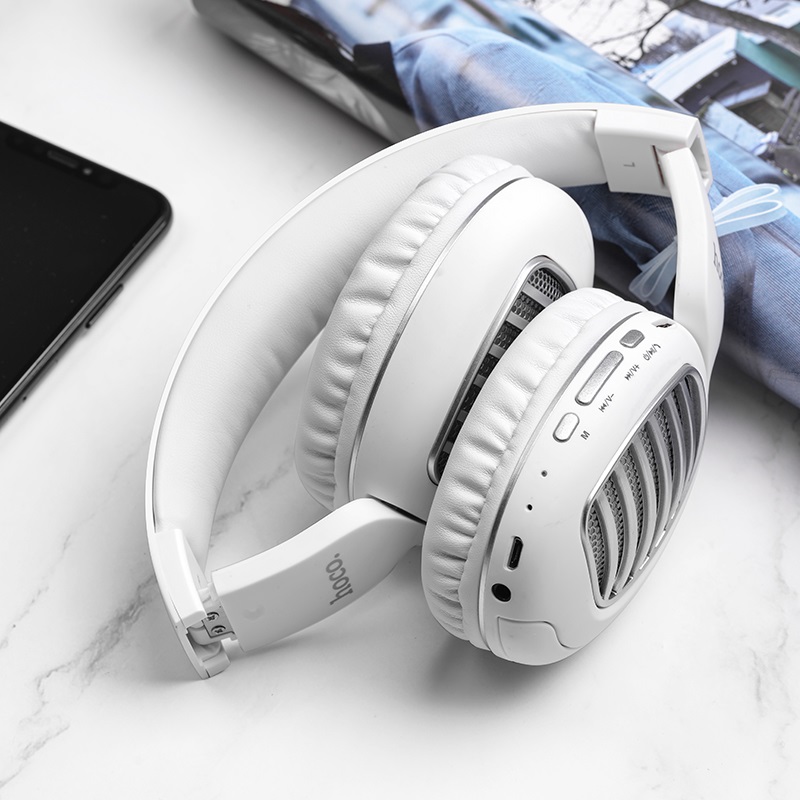 Tai Nghe Trùm Tai Bluetooth Hoco Có Mic W23