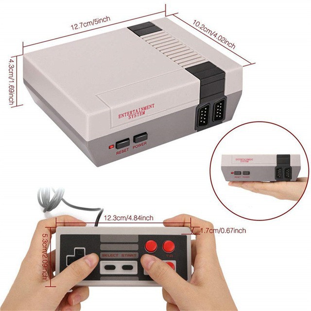 Máy Chơi Game NES 620 Trò Chơi Kèm 2 Tay Game Và Dây AV Lên Tivi Máy Chơi Game NES 620 Trò Chơi Kèm 2 Tay Game Và Dây AV Lên Tivi