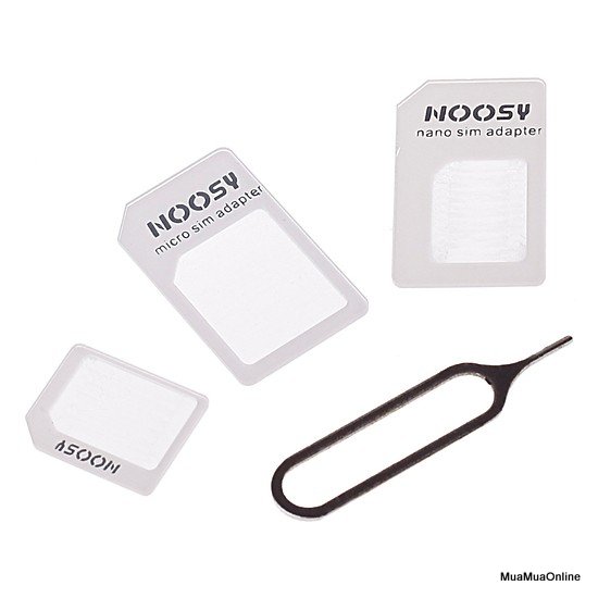 Bộ Chuyển Đổi Sim Đa Năng Noosy Tặng Que Chọc Sim Cao Cấp