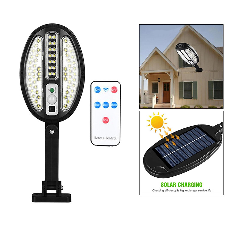 Đèn Bầu Dục Năng Lượng Mặt Trời Có Điều Khiển