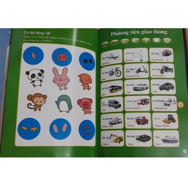 Bảng Điện Tử Song Ngữ 24 Trang Cho Trẻ Em Tặng Kèm Bút Bảng Điện Tử Song Ngữ 24 Trang Cho Trẻ Em Tặng Kèm Bút