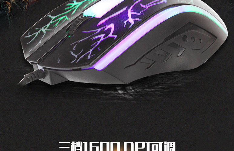 Bộ Chuột Và Bàn Phím Chuyên Game Có Led BOSSTON 837