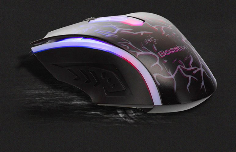 Bộ Chuột Và Bàn Phím Chuyên Game Có Led BOSSTON 837