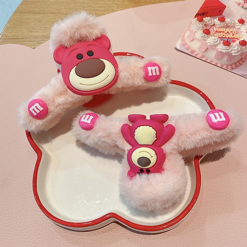 Kẹp Tóc Sau Hình Gấu Đáng Yêu