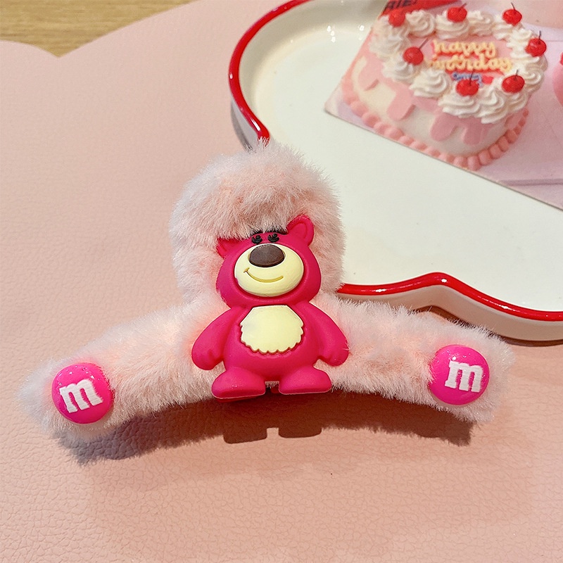 Kẹp Tóc Sau Hình Gấu Đáng Yêu