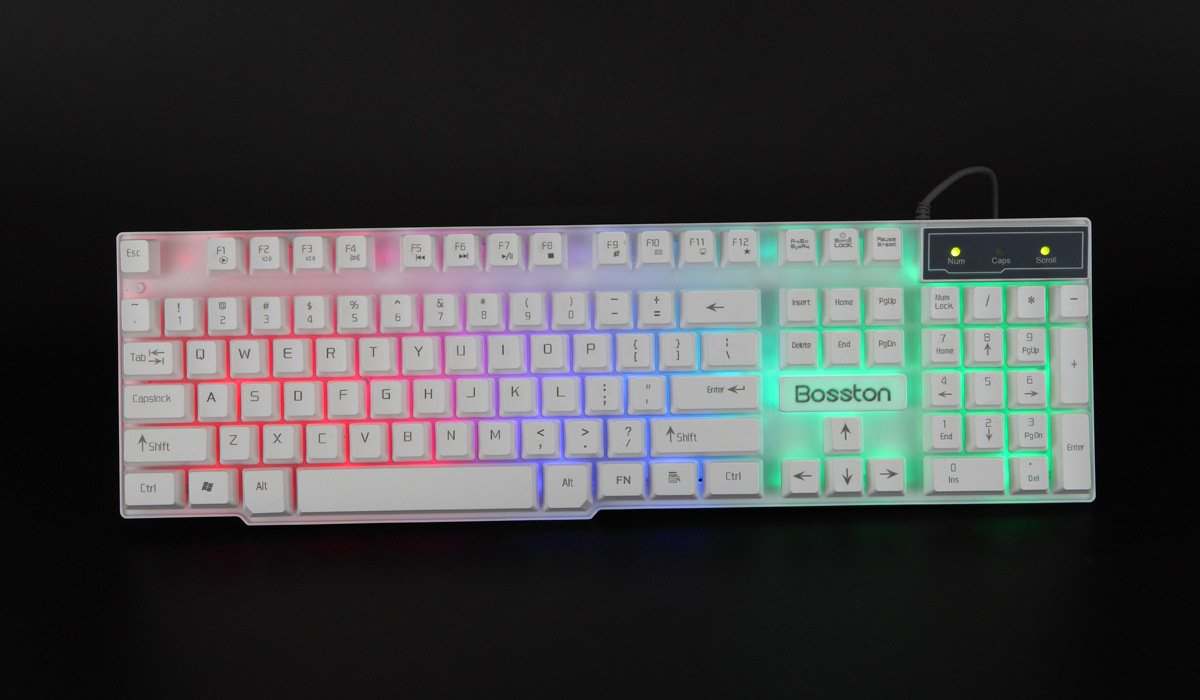 Bàn Phím Chuyên Game Bosston 803 Có Led