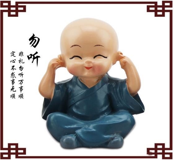 Bộ Tượng 4 Chú Tiểu 4 Không