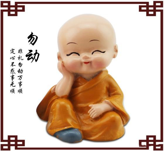 Bộ Tượng 4 Chú Tiểu 4 Không