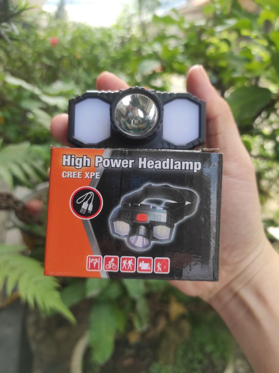 Đèn Pin Đội Đầu 3 Bóng Cree Xpe High Power Siêu Sáng Đèn Pin Đội Đầu 3 Bóng Cree Xpe High Power Siêu Sáng