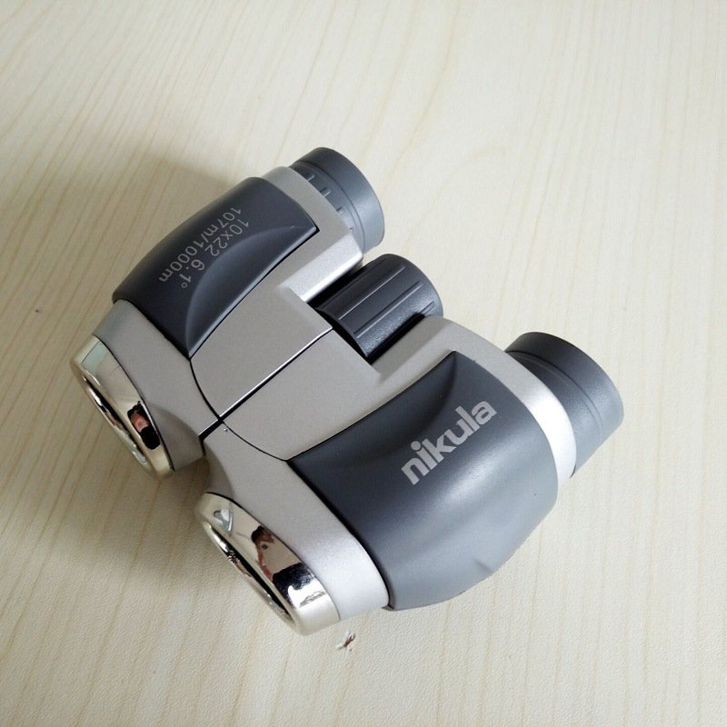 Ống Nhòm Nikula Đôi 10x22 107m/1000m Cao Cấp + Tặng Kèm Túi Đựng