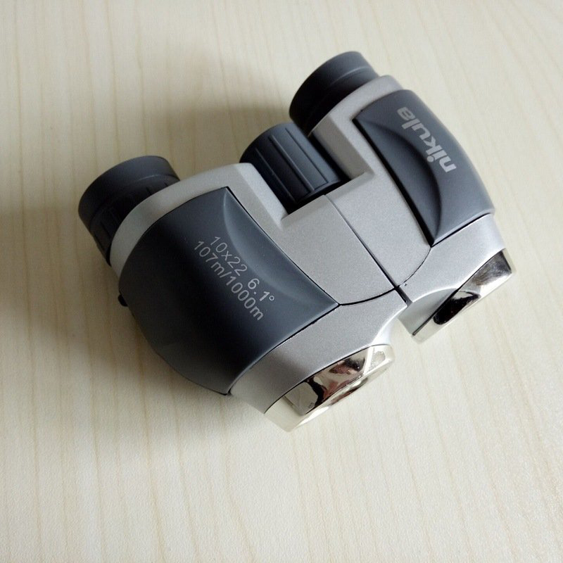 Ống Nhòm Nikula Đôi 10x22 107m/1000m Cao Cấp + Tặng Kèm Túi Đựng