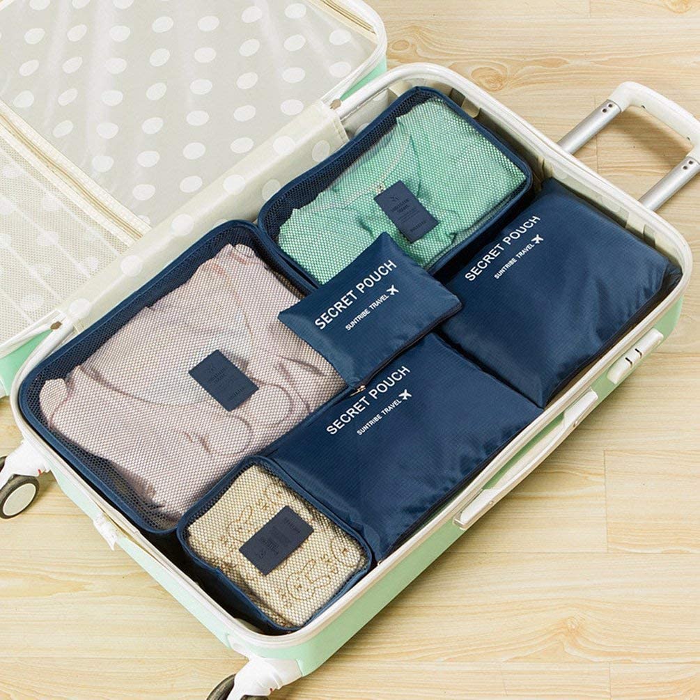 Bộ 6 Túi Đựng Đồ Du Lịch Laundry Pouch