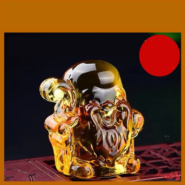 Bộ 5 Tượng Thần Tài Pha Lê