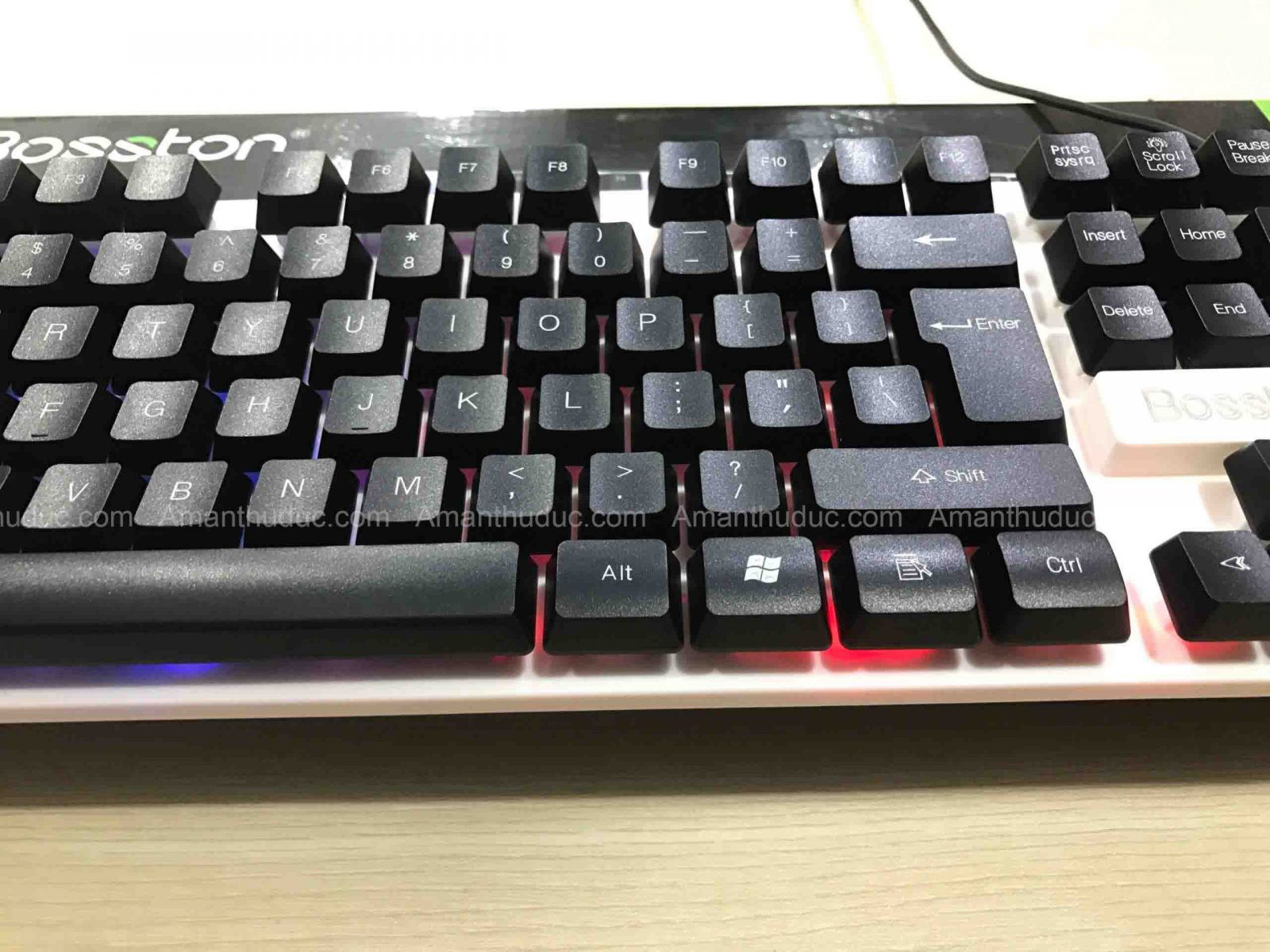 Bàn Phím Chuyên Game Giả Cơ Led Bosston 808 Cao Cấp
