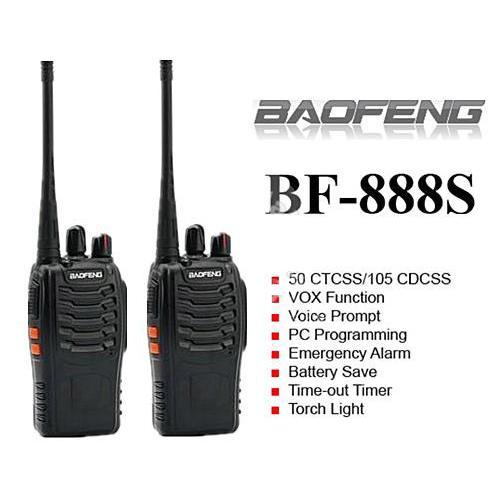 Bộ 2 Bộ Đàm Baofeng BF-888S Cao Cấp Bộ 2 Bộ Đàm Baofeng BF-888S Cao Cấp