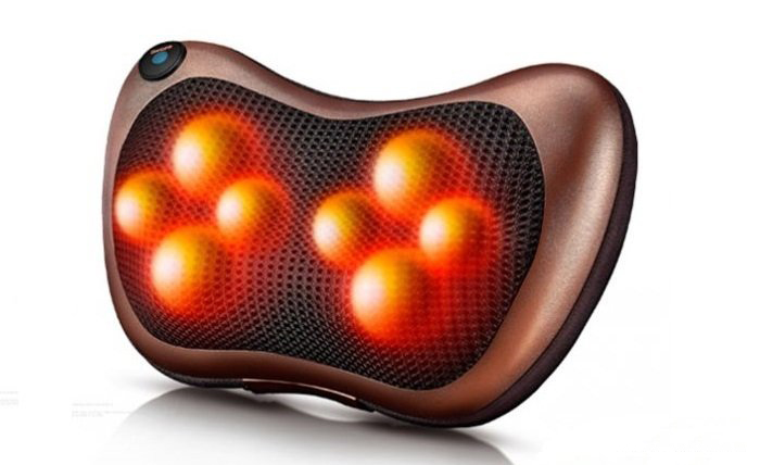 Gối Massage Hồng Ngoại Cao Cấp 8 Bi Cao Cấp