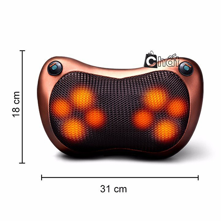 Gối Massage Hồng Ngoại Cao Cấp 8 Bi Cao Cấp