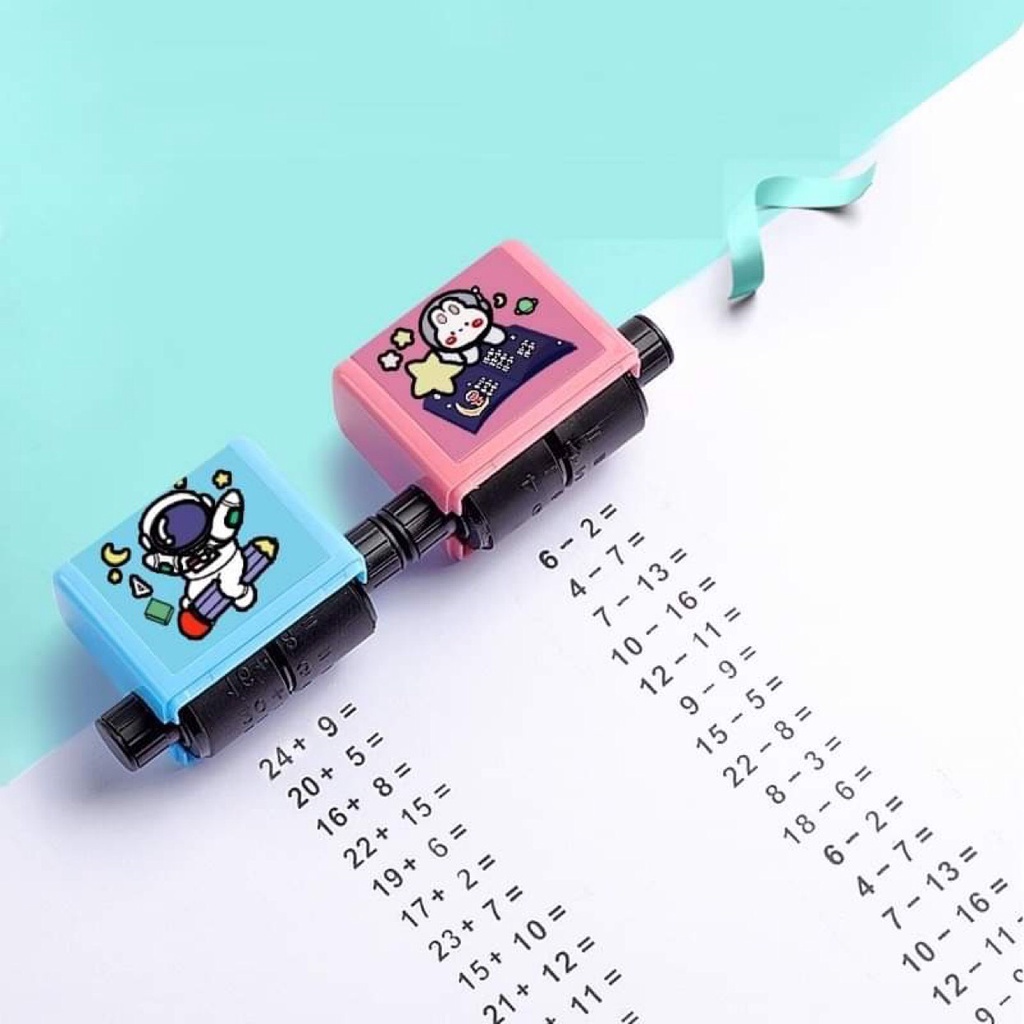 Máy In Con Lăn Tạo Phép Tính Cộng Trừ Cho Bé Học Toán Máy In Con Lăn Tạo Phép Tính Cộng Trừ Cho Bé Học Toán