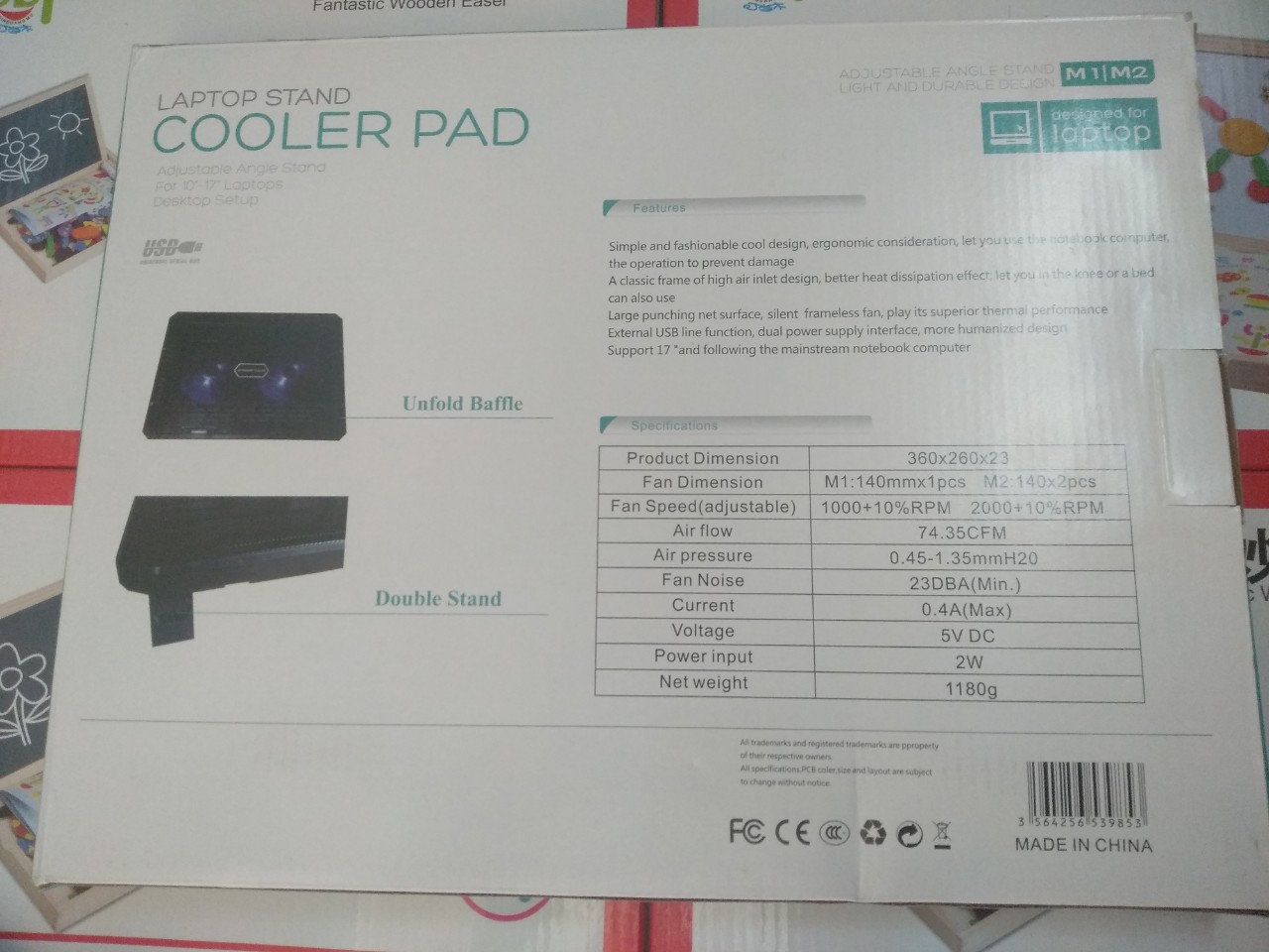 Đế Tản Nhiệt Laptop M1 Đế Tản Nhiệt Laptop M1