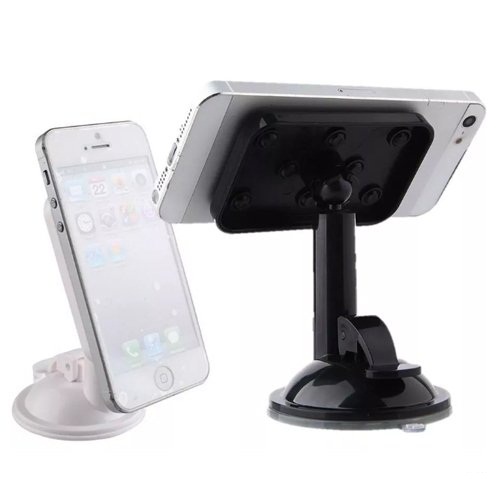 Đế Hít Điện Thoại Để Bàn, Xe Hơi Xoay 360 Độ 8 Chấu Đa Năng