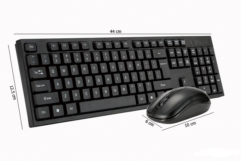 Bộ Bàn Phím Và Chuột Không Dây Bosston WS100 Bộ Bàn Phím Và Chuột Không Dây Bosston WS100