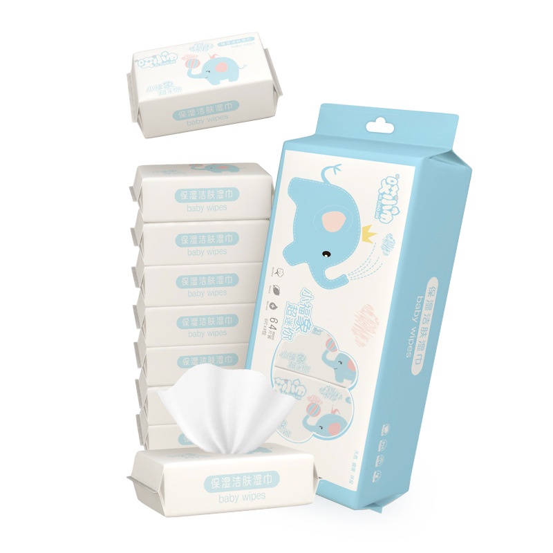 Sét 8 Gói Khăn Ướt Mini Bỏ Túi Sét 8 Gói Khăn Ướt Mini Bỏ Túi