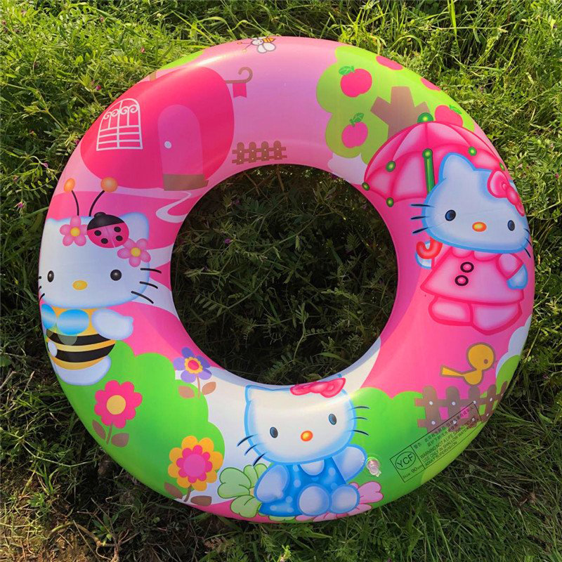 Phao Bơi Hình Tròn Họa Tiết Hoạt Hình Size 70cm