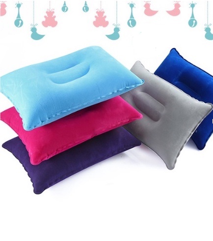 Gối Hơi Du Lich Hình Vuông 38X24Cm
