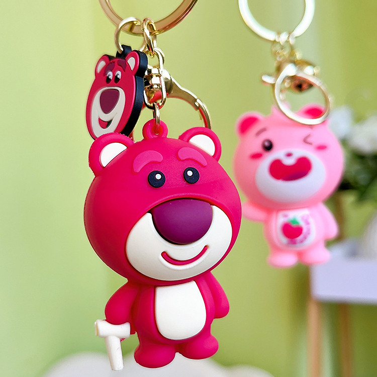 Móc Khoá Gấu Hồng