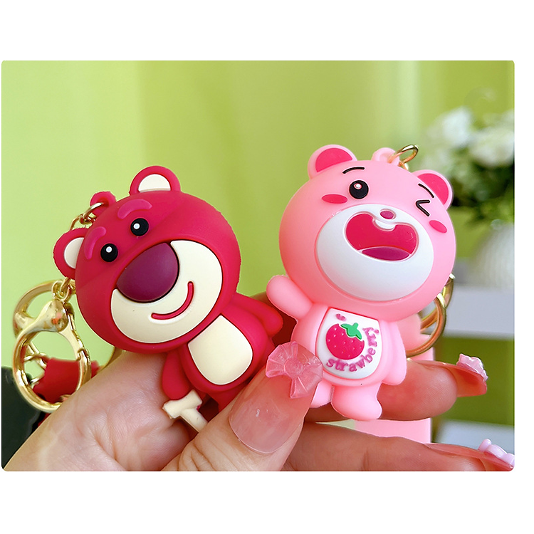 Móc Khoá Gấu Hồng