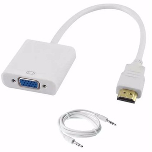 Cáp Chuyển Đổi Hdmi Ra Vga Có Jack Audio Cáp Chuyển Đổi Hdmi Ra Vga Có Jack Audio